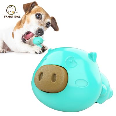 China Viable Toys Cute Dog Teething Balls Toys Eco Friendly Rubber Dog Chew Toothbrush Stick Pet Rubber Chew Toy For Dogs for sale