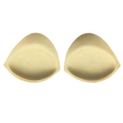 China Wholesale Adjustable Lift Up Circular Triangle Bra Pad Inserts Women Dress Accessories Bra Cup Inserter for sale