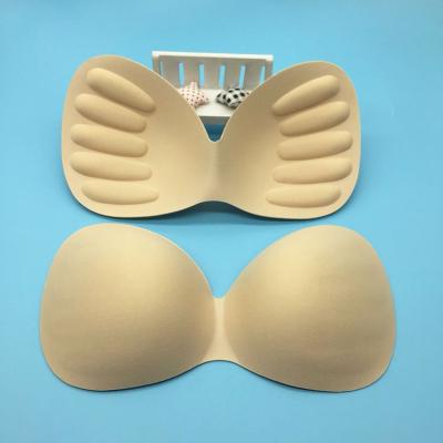 China New Supply Adjustable One Piece Bra Molded Cup Women's Sportswear Inserts Push Up Bra Pad for sale