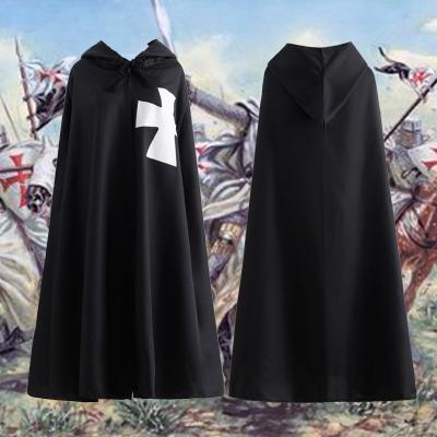 China Over 6 Years of Aidouty Medieval Coat Cloak Cosplay Roman Empire Anime Play Templar Costume for sale