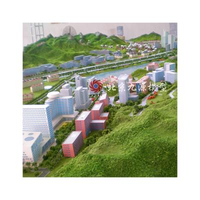 China Customized require high-tech China manufacturer architecture scale 3d planning sand table model of area building model for sale