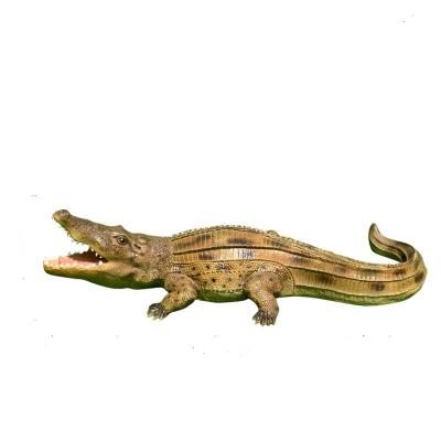 China Customized Exact Customizable 2021 New Arrival Animal Model Character 3D Scale Crocodile Model for sale