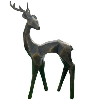 China Customized Exact Customizable Character 3D Sika Deer Animal High Grade Decoration Model for sale