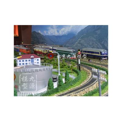 China Customized Require Factory Price Sand Table Custom Rail Track Large Scale Railway Model Train for sale