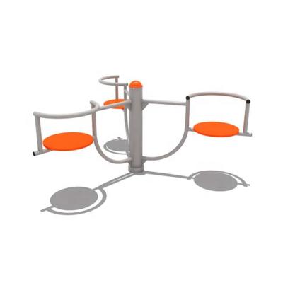 China Happy Plastic Playground Disabled Outdoors Disappear Round Playground Equipment. for sale