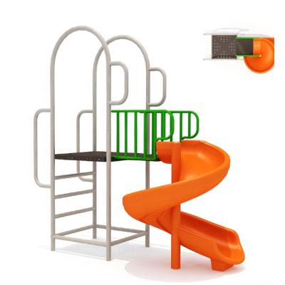 China Custom Outdoor Plastic Playground Kids Plastic Slides for sale