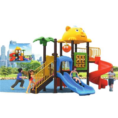 China 2021 new design 3-12years colorful outdoor playground with swings outdoor fun for kids for sale