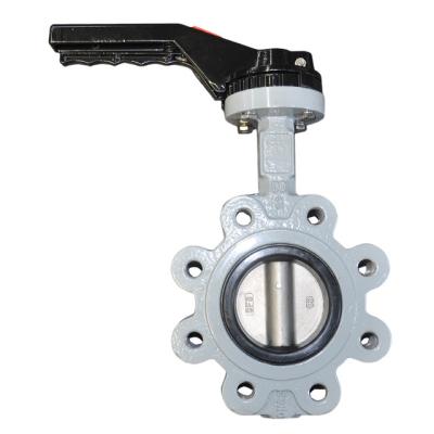 China General malleable iron supported type butterfly valve for sale