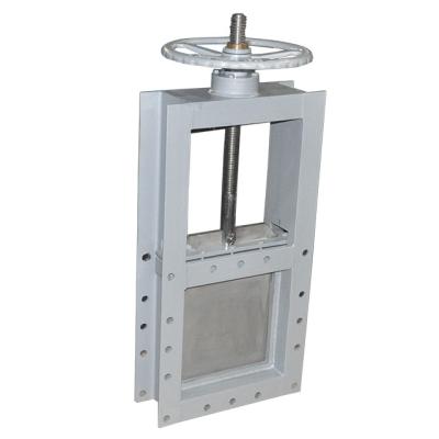 China Carbon Steel General Rectangular Slide Welding Process Manual Gate Valve for sale