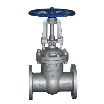 China Long Life Pn16 WCB Hardware Rising Stem Wedge Gate Valve for sale