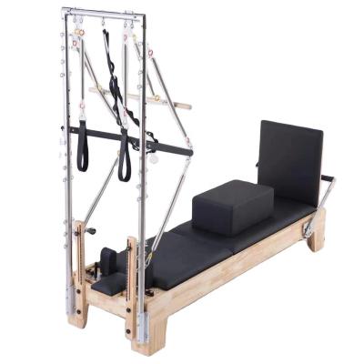 China Studio and Trapeze Personal Wooden Half Studio Clinical Reformer with Turn Half Trapeze Reformer for sale