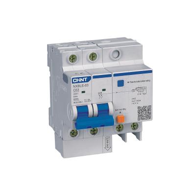 China CHINT CHNT NXBLE-63 Residual Current Operated Circuit Breaker RCBO NXBLE-63 for sale