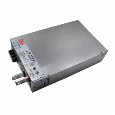 China power supply 1500W 12V dc 125 amp SE-1500-12 medium well SE-1500-12 dc to ac changeover power supply for sale