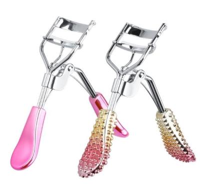 China New Titanium Eye Handle Curler Makeup Tool Makers Stain Color Loop Eyelash Auxiliary for sale