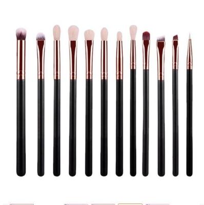 China The General Esselt Black Rose Gold 12 setc makeup brush setc eye base brush makeup tools for sale