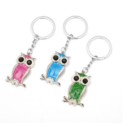 China Promotional Cute Design 2d 3d Metal Key Chain Gold Hard Enamel Animal Personalized Animal Keychain for sale