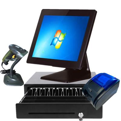 China Business POS System POS All In One Touch Screen Retail Stores i5 CPU Touch POS for sale