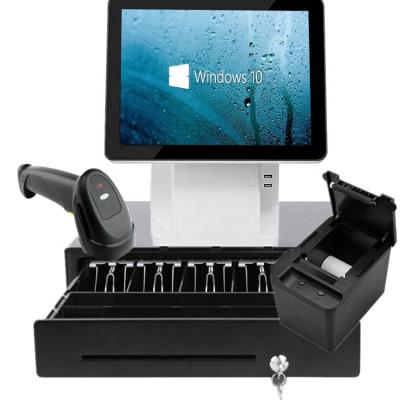 China SDK Popular 15.6 Inch Touch Screen POS System POS Terminal Machinel Restaurant POS Systems With Printer for sale