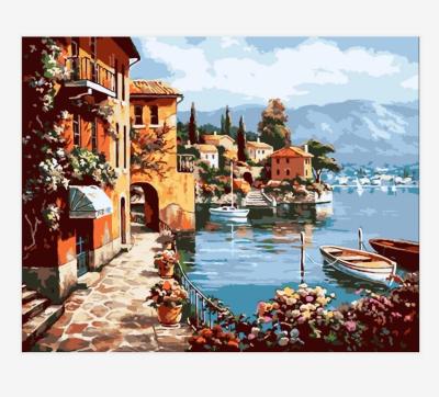 China High Quality Custom Oil Paintings SX LW2134 Art Craft Landscape Painting Digital Painting Digital Painting for sale