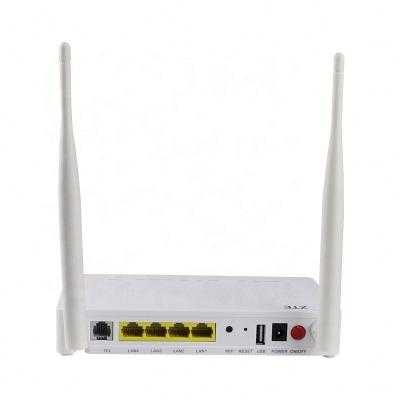 China New ZTE F660 V8.0 5DBI FTTH antenna, English version 1GE+3FE+1TEL+1USB+WIFI GPON Ontario ONU for sale