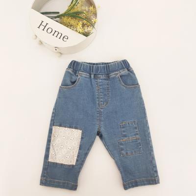 China Viable Kids Loose Denim Pants Funky Boys Jeans Short Pants for sale