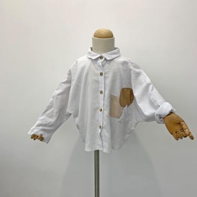 China Wholesale New Style Anti-Shrink Children's Clothing Long Sleeve Kids Shirts Spring Girls Boys Shirt for sale