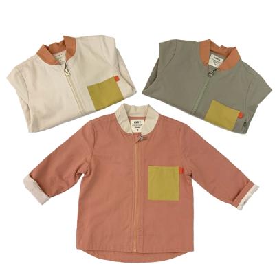 China 2021 New Autumn Baby Boy Shirt Cotton Boy Shirt Anti-Shrink Medium Kid Jackets for sale