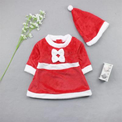 China New Arrival Sweet Christmas Costume Kids Clothes Winter Smocked Children's Clothing Halloween Christmas Unisex Action Clothes for sale