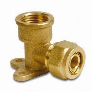 China Best Selling Water Brass Screw Fitting Plumbing Materials Pex Gas Compression Pex Fitting for sale