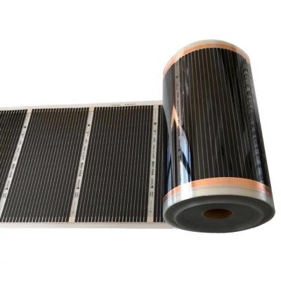 China High Quality 50CM/80CM/100CM Carbon Fiber Floor Heating Floor Heating Film for sale