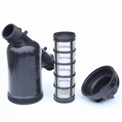 China Easily Handle Garden Screen Plastic Male Female Water Irrigation Strainer for sale