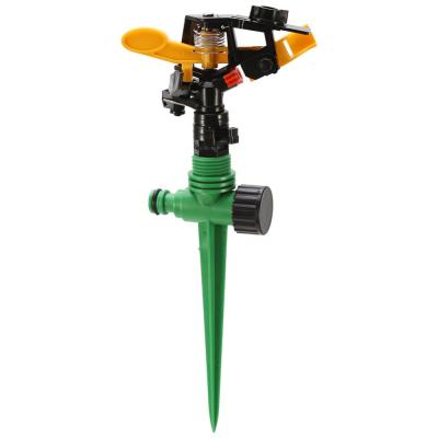 China 360degree Rotation Spike Lawn Grass Hot Selling 360 Degree Adjustable Farm Water Agricultural Garden Rotate Sprinkler for Garden Irrigation System for sale