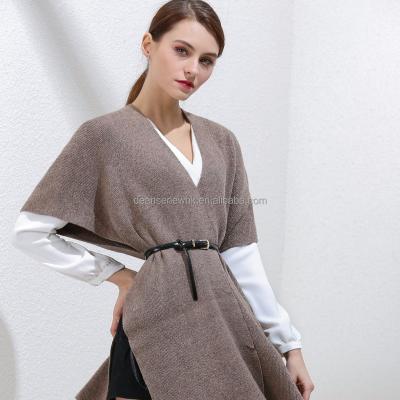 China Custom Made Spring Almond Woolen Long Fashion Cardigan Pashmina Scarves Adult Covering Shawl For Lady Girl Knit Wrap Women Pocho for sale