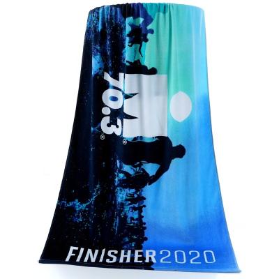 China Child Safe Factory Price Customized Printing Cotton Terry Beach Towel Cotton Custom for sale