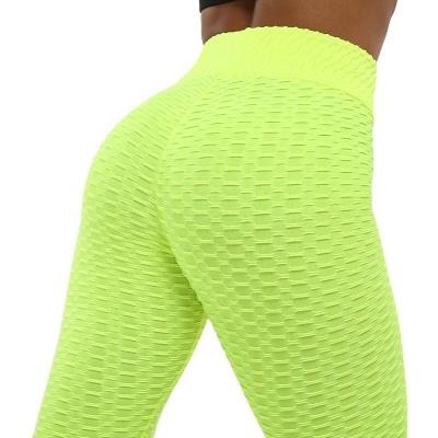 China Women's Active Pants Mesh Panels Stretchy Yoga Pants Breathable Fitness Gym Gaiters for sale