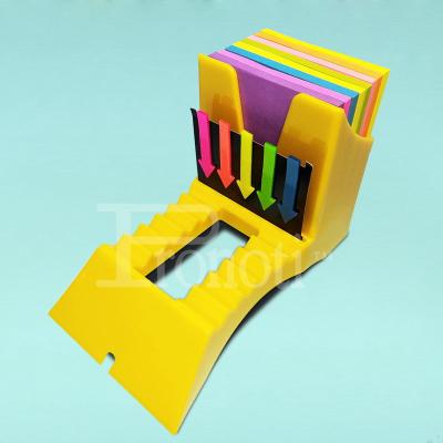 China Office Use Stationery Notebook and Note Self Adhesive Wholesale Sticky Notes Pad Style Customized Feature with Movable Holder for sale