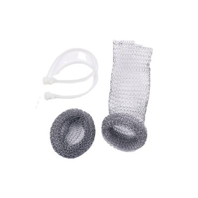 China Viable Fiber Traps Washing Machine Fiber Trap Trap Laundry Mesh Washer Hose Filter With 40 Pieces Cable Ties for sale