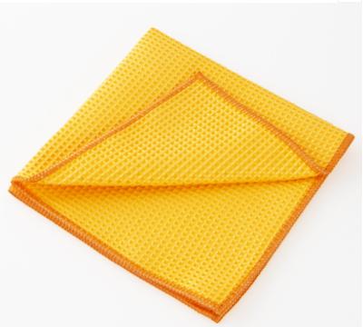 China Viable 40x40 Car Waffle Microfiber Cleaning Cloth for sale