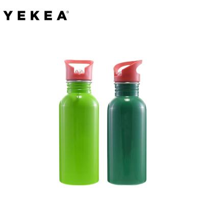 China YEKEA 2021 New Design Stainless Steel 500ml Sport Vacuum Flask Viable Single Wall Bottle Shaker Flask Stainless Steel Water Bpa Free for sale