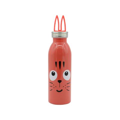 China Double Wall Sustainable Vacuum Insulated Cola Shape Outdoor Stainless Steel Thermo Bottle For Sports for sale