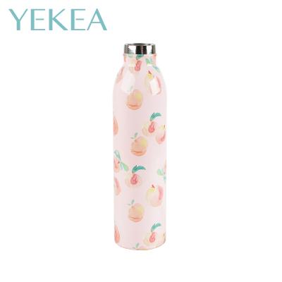 China Factory price viable 300ml 500ml 600ml stainless steel d-wall water bottle for outdoor sports for sale