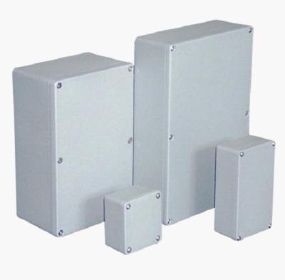 China Metal Industrial Control Panel Enclosure , 180 Degree Hinge Electrical Cabinet Box for sale