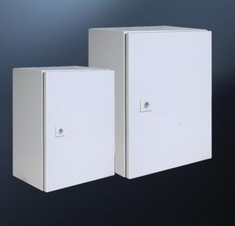 China Small Electrical Panel Enclosure Wall Mounted Cold Rolled Steel Sheet Material for sale