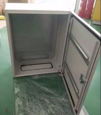 China Stable Running Outdoor Electrical Panel Enclosure With Nine Fold Frame for sale