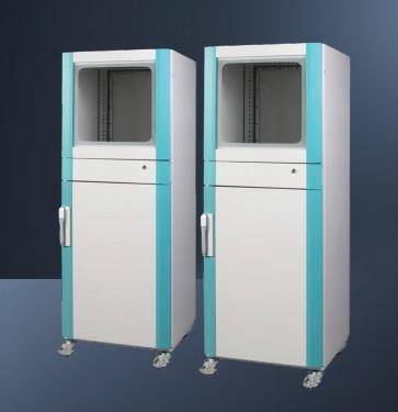 China Network IT Rack Enclosures / Computer Server Cabinet Dust Proof Floor Mounted for sale