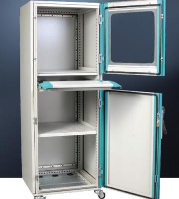 China Indoor Network Switch Rack Enclosures With Anti Corrosive Material for sale