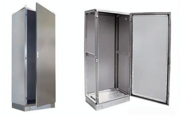 China Floor Standing Electrical Enclosures Cabinet Stainless Steel Material IP55 for sale