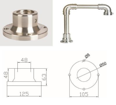 China Rotating Pedestal Electrical Outlet Boxes , Die Cast Outdoor Electrical Pedestal for sale