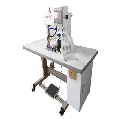 China Garment Shops CRETO-SH-901 Traceless Binding Joint Part Hermming Machine For Cloth Tape Equipment for sale