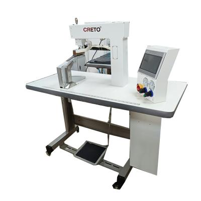 China Garment Shops Leather Fabric CRETO-SH-802 Interlining Traceless Binding Machine for sale